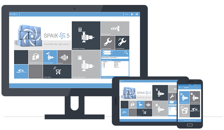 Spaix 5 Pump Selection Software Spaix 5 Pump Selection Software