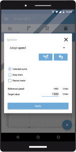 Different options are available for duty point adjustment. (Image: VSX – VOGEL SOFTWARE GmbH) 